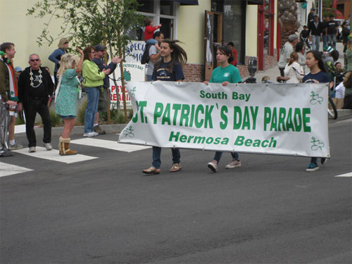 Hermosa Beach St. Patrick's Day Parade 20122 in the South Bay